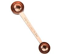 VINTORKY Stainless Steel Measuring Spoon Dual Sided 15-30ml Rose Gold Scale Baking Coffee Spice Scoop Kitchen Tool