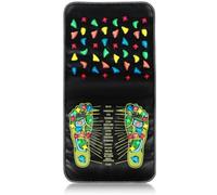 VINTORKY Stone Sole Massage Mat for Home Foot Therapy, Rectangular Pebble Pad for Circulation and Relaxation