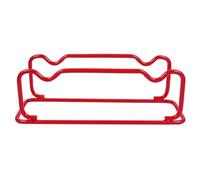 VINTORKY Sturdy Iron Dumbbell Rack Stand for Easy Organisation on The Shelf Lightweight Weight Holder Rack Compact Red Design for Dumbbells, Suitable for Home Gym Storage and Exercise