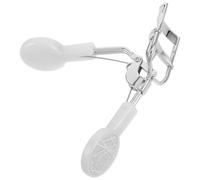 VINTORKY Stylish Bling Eyelash Curler for Hooded Eyes with Wide Mouth Design and Rhinestone Material, Multifunctional Curved Lash Curler for Travel and Curl
