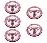 VINTORKY Stylish Pink Alloy Brooch Pin for Women Healthcare Workers and Students, Awareness Booster and Educational Tool for Clinics and Hospitals, Elegant Dress Accessory