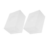 VINTORKY Suggestion Box with Slot and Comment Box 2Pcs Set Cardboard Raffle Ticket Holder Donation Jar Voting Case for Office and School Use