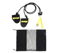 VINTORKY Swimming Technique Training Band Resistance Swim Exerciser Arm Strength Training Belt 60lb Black for Swimming and Dry Land Workout