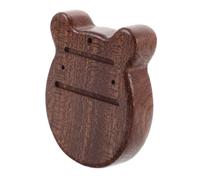 VINTORKY Thumb Piano Bottom Board Keys Wood Kalimba Base Replacement Instrument Accessory for African Mbira Hand Piano Diy Repair