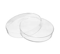 VINTORKY Tissue Culture Plate with Lid Petri Dishes for Science Projects Deep Petri Dishes with Lids High Borosilicate for Labs Transparent