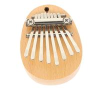 VINTORKY Tone Kalimba Thumb Piano Beginner-friendly Miniature Musical Instrument Pine Portable Finger Piano for Home Practice Emitting Beautiful Natural Sounds