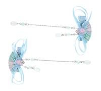 VINTORKY Traditional Chinese Style Hairpin for Boys and Girls Tassel Hair Clips for Hanfu Little Girls Ancient Costume Headwear