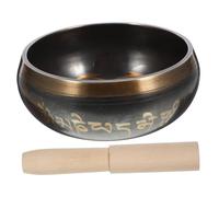 VINTORKY Traditional Meditation Bowl Yoga Singing Bowl Sound Healing Decorative Handmade 12.5cm Random Color