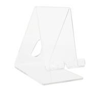 VINTORKY Transparent Acrylic Mobile Phone Stand Desktop Cellphone Holder with Inclined Support Compact and Portable Display Rack for Home and Shop Use