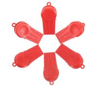 VINTORKY Treadmill Key Replacement Clip, 6pcs Emergency Stop Switch Clips, Spring Safety Clip, Plastic, Quick Installation, for Home Gym and Running Machines