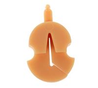 VINTORKY Ultra Practice Violin Mute Tourte Style Rubber Lightweight for Violin Accessories