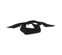 VINTORKY Unisex Tie Headband for Sports Breathable Stretchy Athletic Headband for Running Tennis Yoga and More Quick Dry Sweat Absorbing Design Black