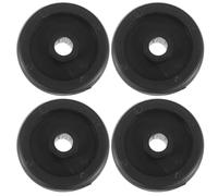 VINTORKY Universal Plastic Roller Wheels 4Pcs for Fitness Equipment, Heavy Duty Gym Pulley System Parts for Running Machines and Exercise Bikes