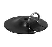 VINTORKY Universal Surfboard Camera Mount Base Pilot Seat Black Plastic Weather-resistant High Compatibility Stand up Paddle Board Accessory for Surfing and Waterskiing