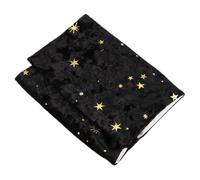 VINTORKY Velour Fabric Book Sleeve Cover for Diaries and Journals Protective Book Cover with Decorative Gold Foil Design Handmade Cloth Sleeve for Students and Scrapbook Protection