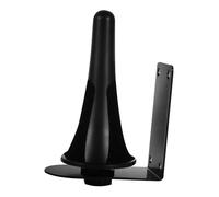 VINTORKY Wall-mounted Clarinet and Flute Hanger Adjustable Wind Instrument Hook Mounting Screws Sturdy Black Bracket for Alto Saxophone and Clarinet Storage
