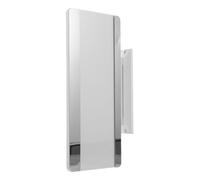 VINTORKY Wall Name Plate Holder - Metal Door Plate - Vertical Slide Out Sign Holder - Adhesive Frame for Office Meeting Room, Business Department, Warning Area