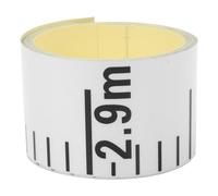 VINTORKY Water Level Gauge PVC Adhesive Tape Waterproof Reflective Depth Indicator for Ponds and Humid Environments Easy Installation