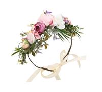 VINTORKY Wedding Flower Crown Lightweight Cloth Headband Sweet Elegant Beautiful Flower Design Bridal Hair Accessory for Women