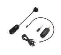 VINTORKY Wireless Headset Microphone Earhook Microphone for Speaker Black Practical Mic for Voice Amplifier Use in Public Speaking