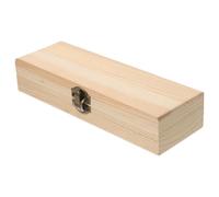 VINTORKY Wood Pencil Box and Creative Lid Design Chic with Large Capacity Firm and Sturdy Pen Storage Case for Students and Boys and Girls, Graduation Season and Back to School Decor