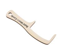 VINTORKY Wooden Giant Comb Bald Man Joke Hairbrush Large Wide Tooth Prank Prop Suitable for Costume Parties and Clown Accessories