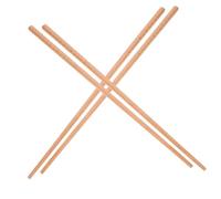 VINTORKY Wooden Long Chopsticks for Cooking 33cm Beech Hot Pot Frying Noodle Reusable 2 Pairs