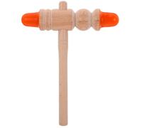 VINTORKY Wooden Scalp Massager Wooden with Double Head Design, Easy to Hold Acupressure Bar for Relaxation and Gift, Smooth Hand Feel Massage Tool for Stress Relief