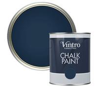 Vintro Blacky/blue Chalk Paint/furniture Paint Matt Finish 1 Litre (Nightfall)