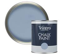 Vintro Blue Chalk Paint/furniture Paint Matt Finish 1 Litre (Morocco)