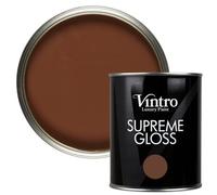 Vintro Brown Gloss 1L Walls, Ceilings, Metal & Wood (Chocolate)