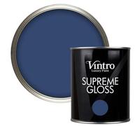 Vintro Dark Blue Gloss 1L Walls, Ceilings, Metal & Wood (Northern Star)