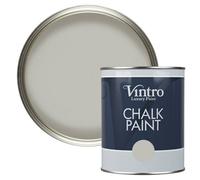 Vintro Light Grey Chalk Paint/furniture Paint Matt Finish 1 Litre (Tower Bridge)