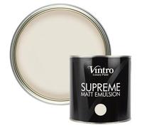 Vintro Luxury Matt Emulsion Light Peach Multi Surface Paint For Walls, Ceilings, Wood, Metal - 2.5L (Autumn Glow)