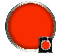 Vintro Matt Emulsion Paint Tester Pot Colour Sample 125ml (Bright Red - Racing Red)