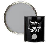 Vintro Mid Grey Gloss 1L Walls, Ceilings, Metal & Wood (Lincoln Grey)
