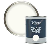 Vintro | Off White Chalk Paint | Furniture Paint | Shabby Chic | Upcycle | Decorate | Ultra Matt Finish | 1 Litre (Nymph)