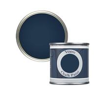 Vintro Paint | Blacky-Blue Chalk Paint | Furniture Paint | Shabby Chic | Ultra Matt Finish | 125ml (Nightfall - Blacky/Blue, 125ml)