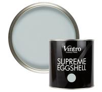 Vintro Paint Blue/green Eggshell For Walls Wood Trim Satin Furniture Paint Interior & Exterior 2.5L (Harewood)