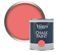 Vintro Paint - Chalk Paint for Furniture, Walls and Woodwork. Interior Use. Quick Dry. 1 Litre (Blush Pink - Marilyn's Blush)
