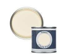 Vintro Paint | Cream Chalk Paint | Furniture Paint | Shabby Chic | Ultra Matt Finish | 125ml (125ml, Buckingham - Cream)