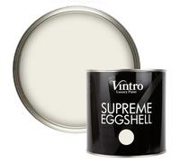 Vintro Paint Cream Eggshell For Walls Wood Trim Satin Furniture Paint Interior & Exterior 2.5L (Trafalgar Square)