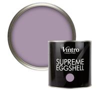 Vintro Paint Lilac Eggshell For Walls Wood Trim Satin Furniture Paint Interior & Exterior 2.5L (Amethyst)