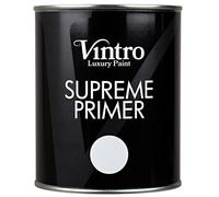 Vintro Paint | Multi-Surface Primer & Undercoat | Quick Drying | 1 Litre (Grey)