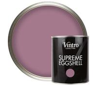 Vintro Paint Purple Eggshell For Walls Wood Trim Satin Furniture Paint Interior & Exterior 1L (Wild Heather)