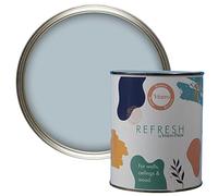 Vintro Paint Refresh Grey Matt Finish for Furniture, Walls, or Wood, Interior Use -1 Litre (Pewter Grey)