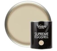 Vintro Paint | Satin Furniture Paint | Light Stone | Wood | Trim | Metal | Eggshell Finish | 1 Litre (Pebble)