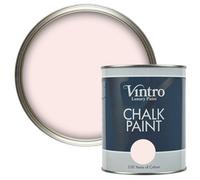 Vintro Pale Pink Chalk Paint/furniture Paint Matt Finish 1 Litre (Candyfloss)
