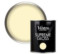 Vintro Pale Yellow Gloss 1L Walls, Ceilings, Metal & Wood (Isabella)