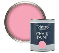 Vintro Pink Chalk Paint/furniture Paint Matt Finish 1 Litre (Olivia)